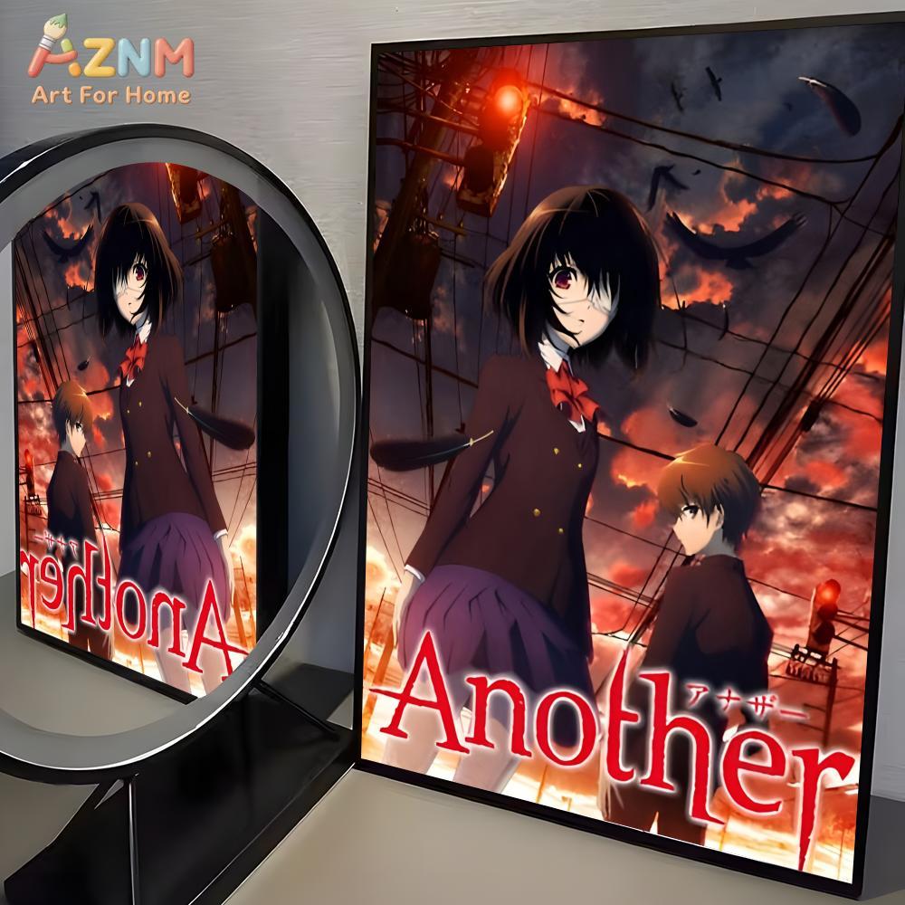 1pcs  A-Another classic Japane - Anime Cosplay Wallpaper review and price