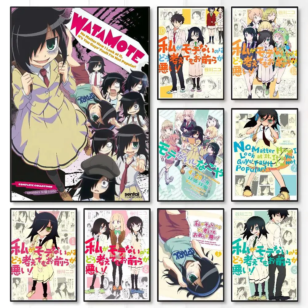 Anime W-Watamote Kuroki Tomoko - Anime Cosplay Wallpaper review and price