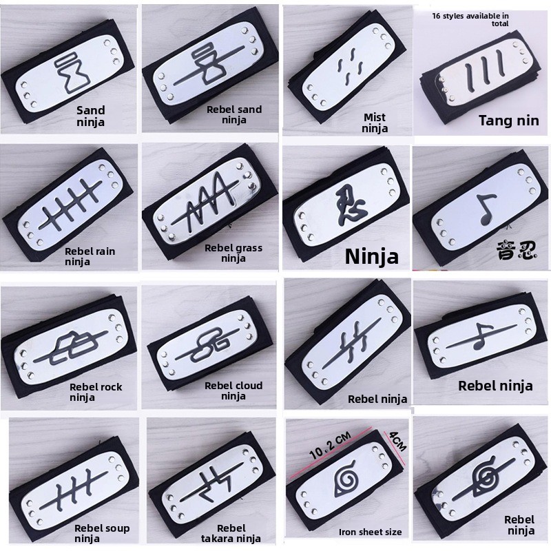 Ninja anime cosplay headband w - Naruto Headband Metal review and price