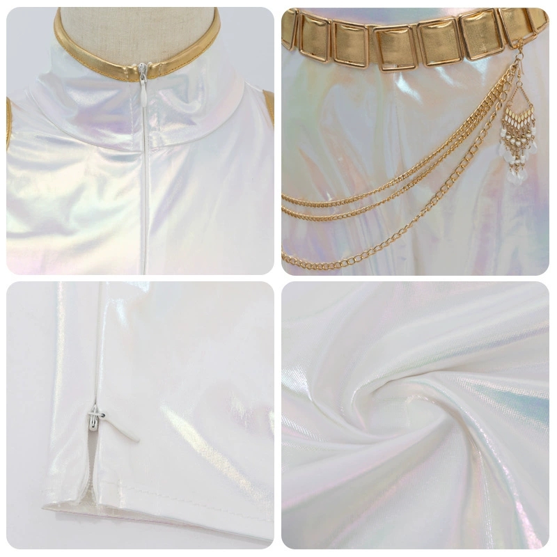 Cosplay Costume PU Leather Whi - Anime Cosplay Girlfriend review and price