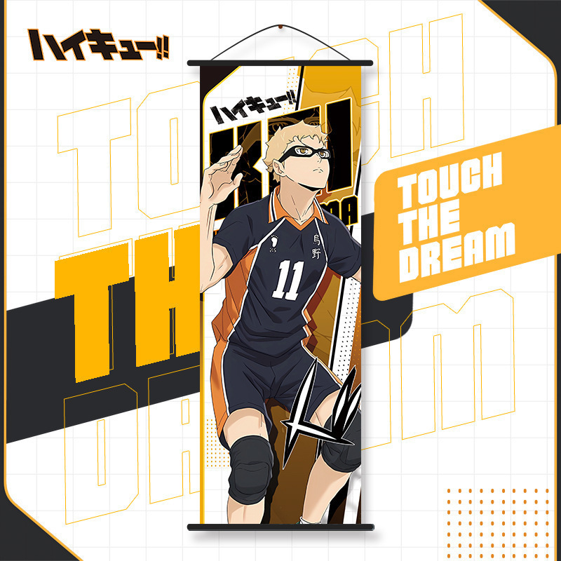 Haikyuu!! Wall Scroll Long Pos - Anime Cosplay Wallpaper review and price