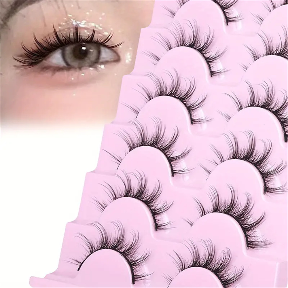 10 Pairs Manga Anime Lashes Na - Asian Cosplay Anime review and price