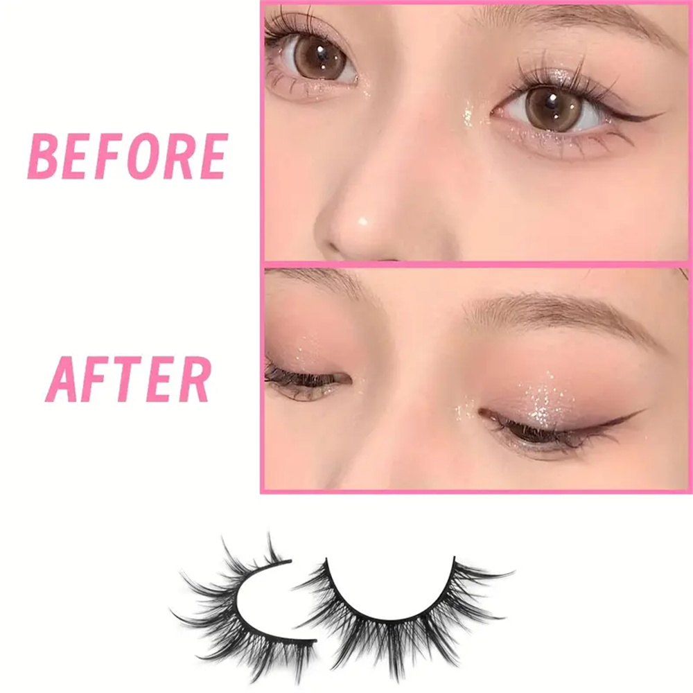 10 Pairs Manga Anime Lashes Na - Asian Cosplay Anime review and price