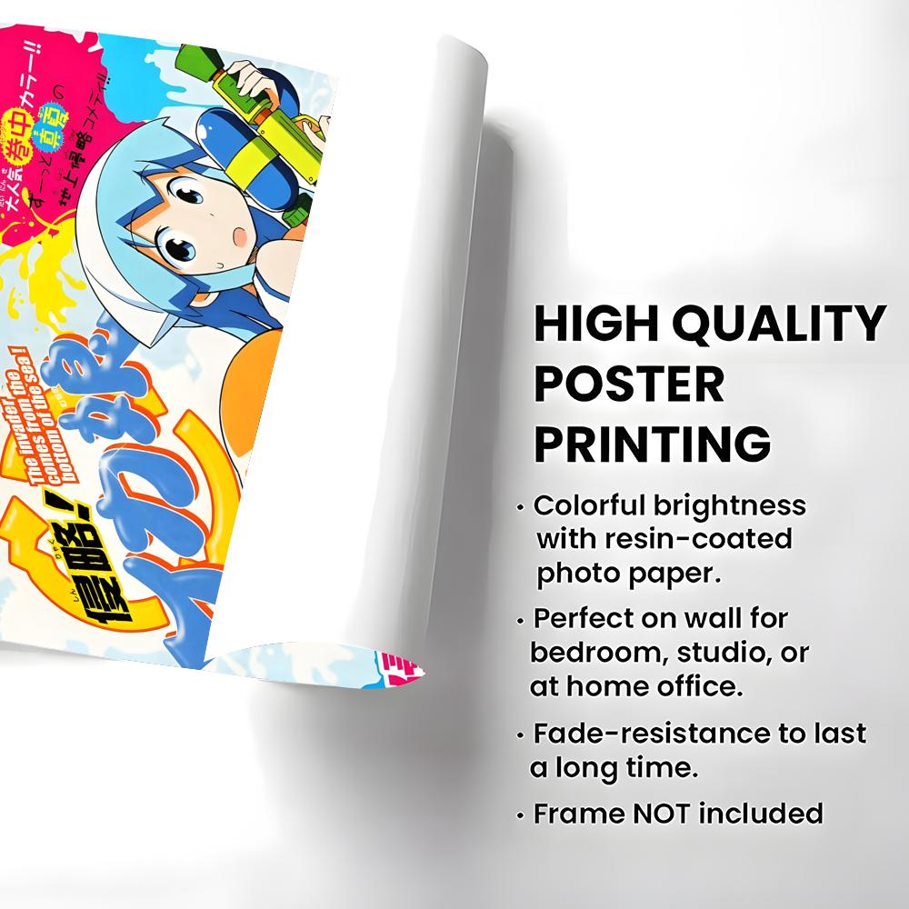 Anime Squid Girl Poster High-d - Anime Cosplay Wallpaper review and price