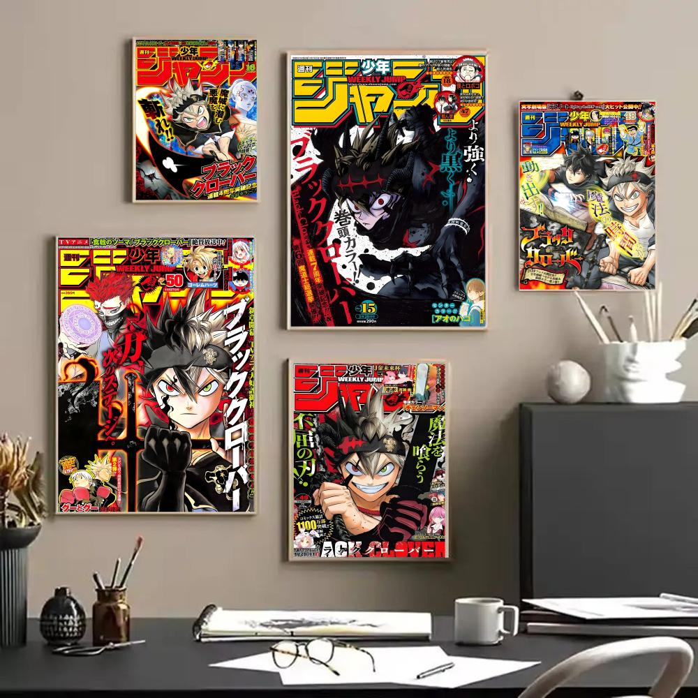B-Black Clover Anime Poster St - Anime Cosplay Wallpaper review and price