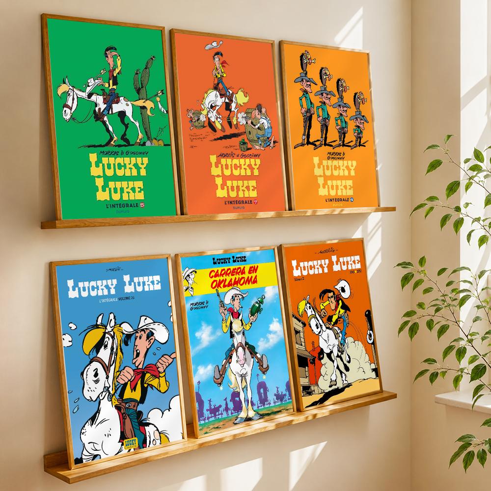 L-lucky Luke Anime Poster HD H - Anime Cosplay Wallpaper review and price