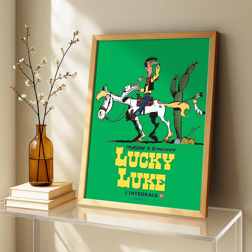 L-lucky Luke Anime Poster HD H - Anime Cosplay Wallpaper review and price