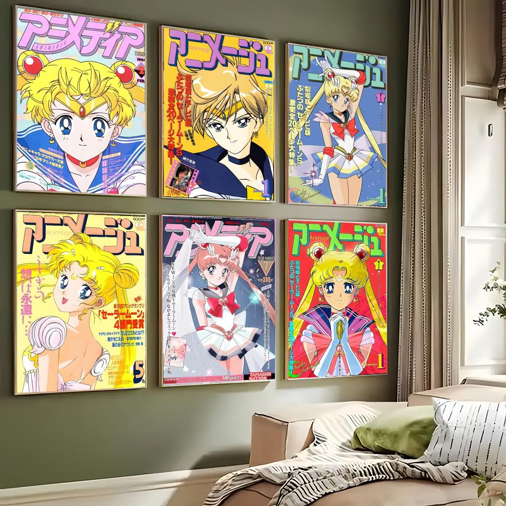 Anime S-Sailor Moon Poster Wal - Anime Cosplay Wallpaper review and price
