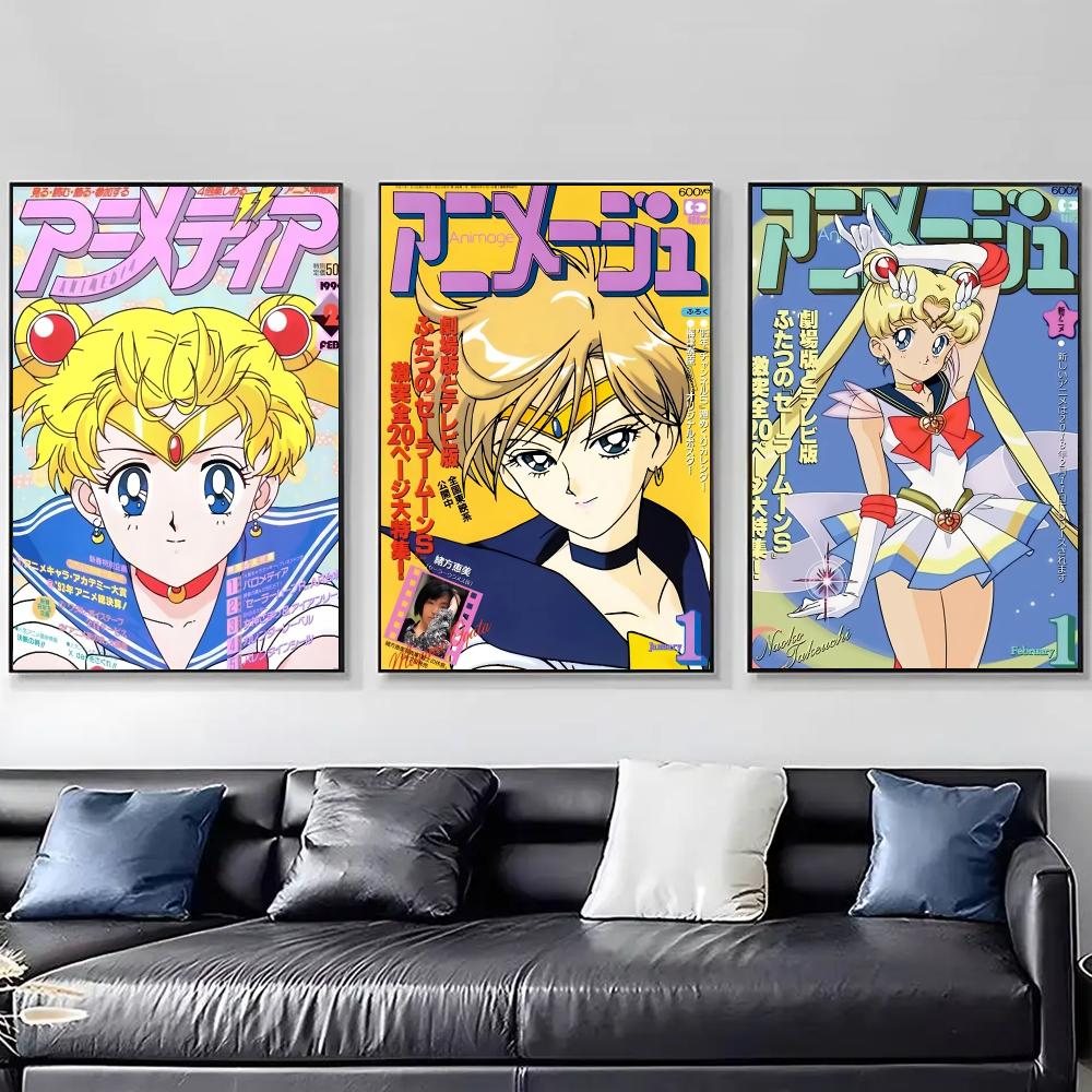 Anime S-Sailor Moon Poster Wal - Anime Cosplay Wallpaper review and price