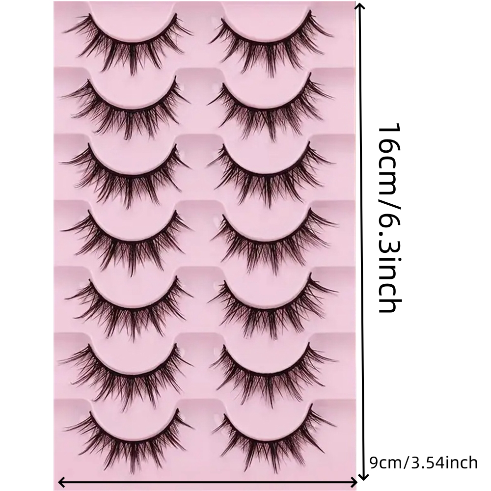 Natural Look False Eyelashes A - Asian Cosplay Anime review and price